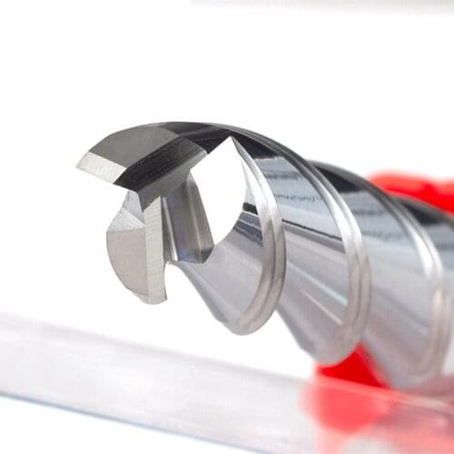HRC55 3Flute carbide end milling cutter in aluminium processing Straight Shank 1-10mm