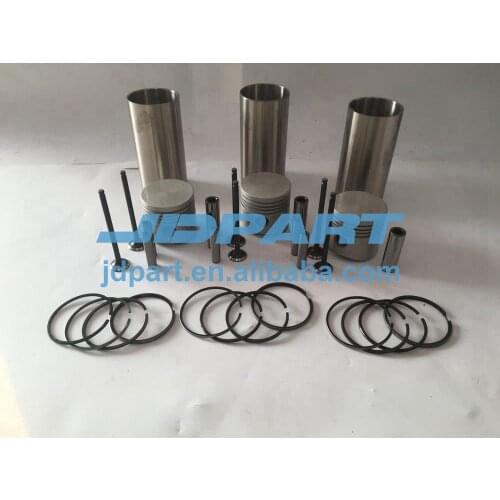 K3C cylinder liner kit with valve For Mitsubishi