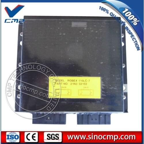 Excavator cpu controller 21N8-32300, ecu computer board for Hyundai R290-7