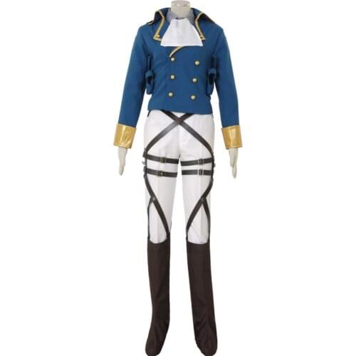 Levi Ackerman Cosplay Attack on Cotume Titan Shingeki no Kyojin Levi Survey Corps Cosplay Costume Custom Made