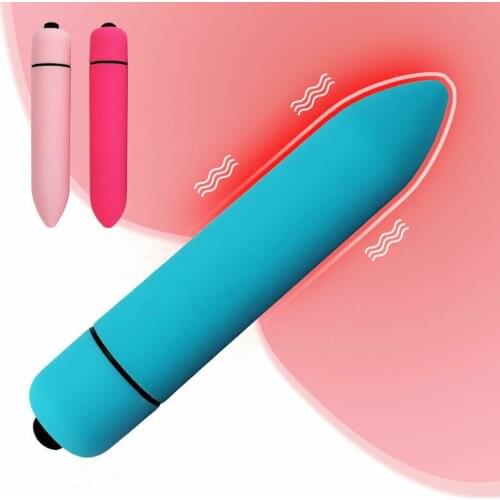 Power 10 Speeds Vibrating Mini Bullet Shape Vibrator for Women Waterproof G-spot Massager Clitoris Stimulator Sex Toys vibrator