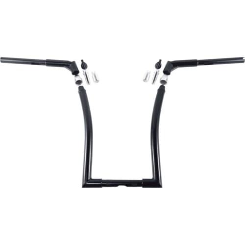 Motorcycle 18 inch Rise 1 1/4'' Handlebar For Harley Low Rider Sportster XL883 Softail 48