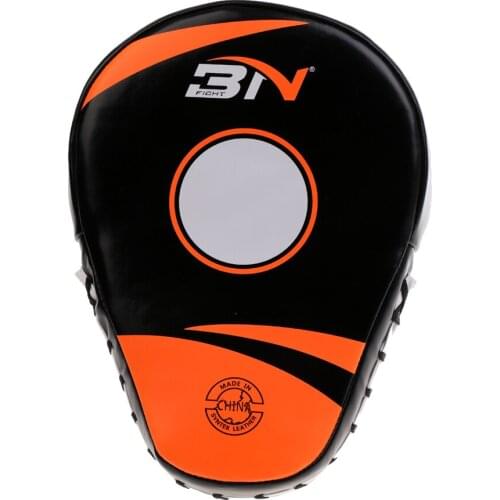 Muay Thai Kick Boxing Strike Curve Pads Punch MMA Foot Focus Target Glove