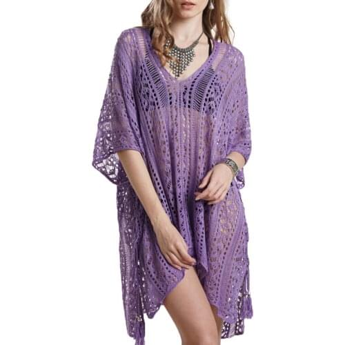 2020 New Arrivals Sexy Beach Cover Up White Crochet Robe Plage Pareos for Women Swimsuit Saida de Praia Beachwear Overalls