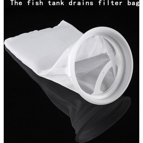 New Filter Sump Sock Micron Bag Weight Aquarium Filters Socks Bag 1 Pcs