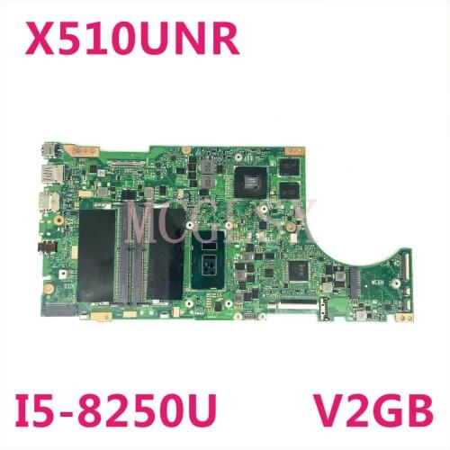 X510UNR original mainboard for ASUS X510URR X510UN X510UR X510UQ with I5-8250U GT930MX Laptop motherboard