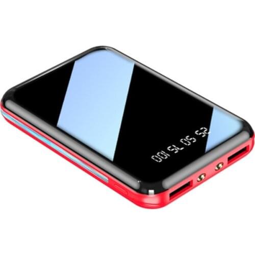 Portable Mini Power Bank 20000mAh USB Charging Charger External Battery Pack For Xiaomi Mi 8 IPhone 11 Pro Samsung S8 Poverbank