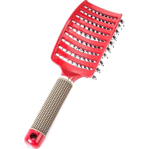 Hair comb brush for Women Hair Comb bristle and nylon hair brush Wet Curly Styling Tools Hairbrush
