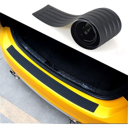 90CM Car Trunk Door Sill Protector Rubber Anti-Scratch Strip Pad Sticker for Toyota Camry Corolla RAV4 Yaris Highlander