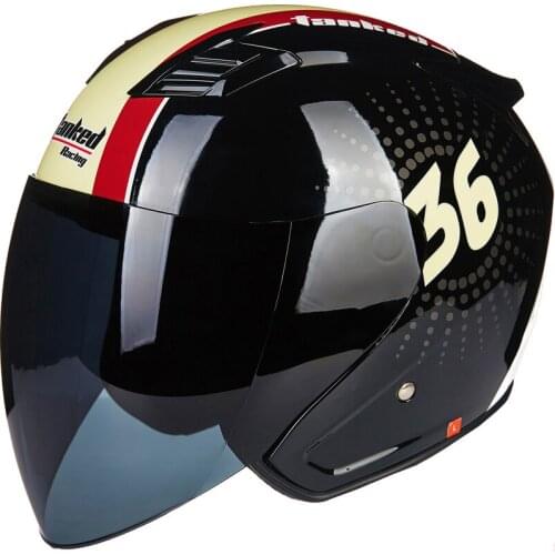 Tanked Racing helmet Motorcycle half helmet men and women locomotive racing helmet summer light half helmet,Capacete