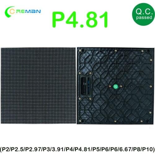 SMD outdoor rgb led module P4.81 , P4.81 full color led video wall rental led screen 25X25 led panel matrix