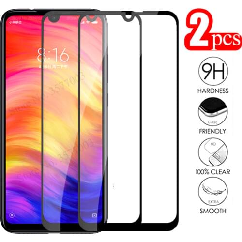 2pcs protective glass redmi note 7 3D cover screen protector For xiaomi redmi 7a tempered Glas xaomi redmi7a redmi7 safety Film