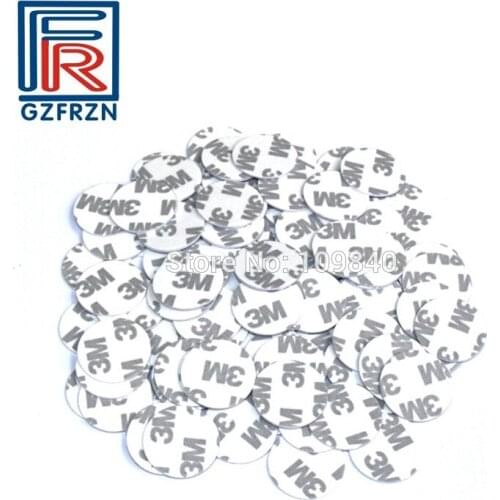 13.5MHZ UID Changeable F08 S50 chip 3M Adhesive Sticker Coin NFC Card Clone Copy Backup Rewritable Magic Cards 1pcs