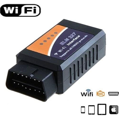 2017 ELM327 WIFI V1.5 version Autommoble OBD2 Auto Diagnostic Tool OBDII Scanner ELM 327 Wi-Fi wireless For Cars Trucks