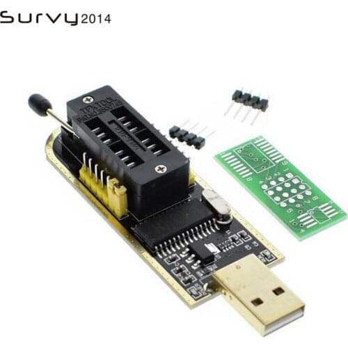 24 25 Series EEPROM Flash BIOS USB Programmer with Software & Driver diy electronics