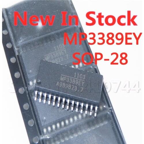 5PCS/LOT MP3389EY-LF-Z MP3389EY MP3389EYC SOP-28 SMD LCD chip In Stock NEW original IC