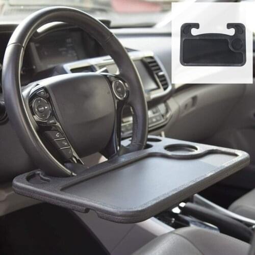 Car Steering Wheel Dining Table Portable Car Laptop Computer Desk Mount Stand Steering Wheel Tray Board Dining Table Holder