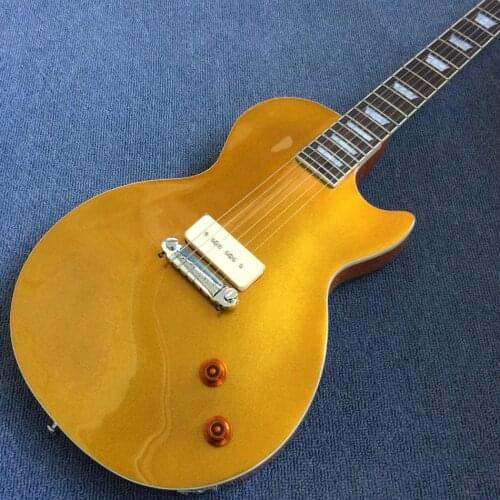 Free delivery, high quality electric guitar, Gold top, P90 pickup electric guitar rosewood fingerboard
