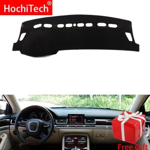 For AUDI A8 2004 2005 2006 2007-2017 Right and Left Hand Drive Car Dashboard Covers Mat Shade Cushion Pad Carpets Accessories
