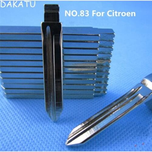 DAKATU NO.83 KEY BLADE Replacement Key Blade For Citroen Elysee Picasso 83
