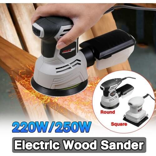 220V Electric Wood Sander Wall Woodworking Tool Furniture Metal Polishing Sander DIY Power Tools Buffer Grinding Machine