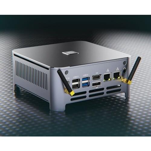 Intel Core i9 10980HK Topton 2 Lans Mini PC Gamer Windows 10 Pro 2*DDR4 2*NVMe SSD Desktop Computer DP HD Type-C 3x4K Display Pc