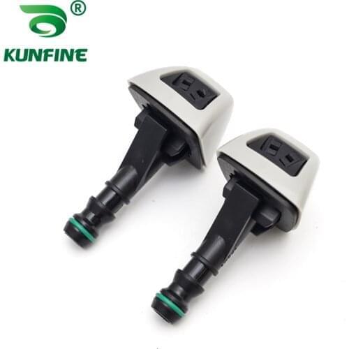 Car Front Bumper Left or Right Headlamp Washer Nozzle Cover Sprayer Caps OEM NO. 61677117849 61677117850