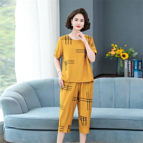 Summer Loose Tracksuit Two Piece Set Women Plus Size 6XL Casual Pullover Tops + Harem Pants Suit Sports Loungewear