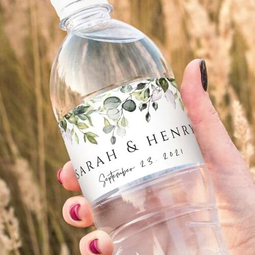 Printable printing birthday water bottle labels, wedding water bottle labels, custom water bottle labels-personalized