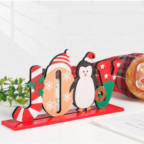 Christmas Decoration Christmas Wooden Decorations Diy Creatives Ornaments For Home Party Festival Decor Navidad