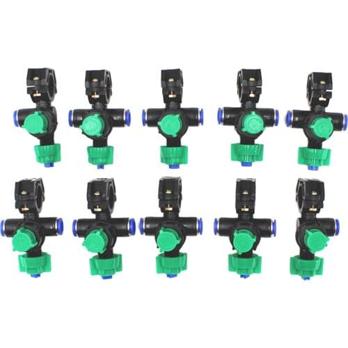 Garden Agricultural Spray Nozzles High Pressure Atomization Fan-shaped Water Sprayer Head Plant Home Garden Sprinkler Accs