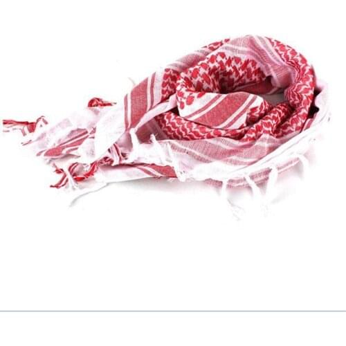 Men Women Outdoor Desert Cycling Climbing Tactical Camo Scarf Multi-function Cotton Warm Breathable Windproof Sandproof Headwear