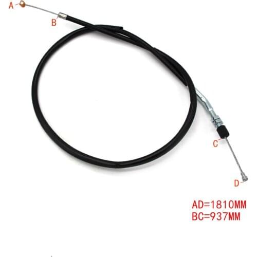 Motorcycle Wire Steel Braided Clutch Cable Replacement For Honda TRX400EX Sportrax 400 EX 2002-2004 TRX4 00 EX OEM：22870-HN1-000