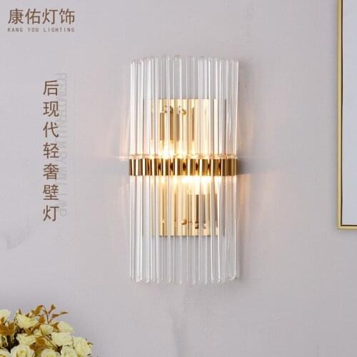 Modern Crystal Wall Lamp Chrome Wall Sconce Bedside Living Room Wall Light Lamp For Home Decoration