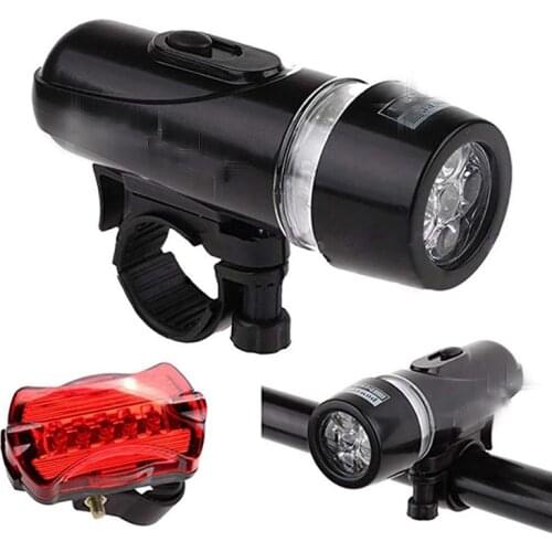 Waterproof Bicycle Front Back Light Set Tail Light Road Mountain Bike Mountain Bike Tail Light Lamp Bicycle Lantern Flashlight