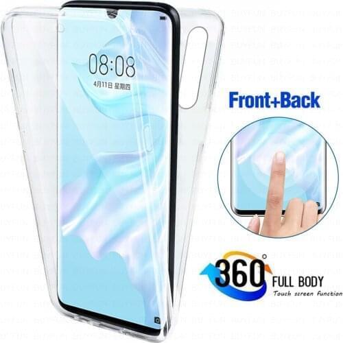 360° front back Cover P30pro Phone Case for Huawei P30 P20 P Mate 20 30 Lite Pro p20lite p20pro P30lite Soft Transparent fundas