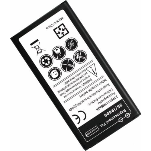 50pcs/lot 3800mAh EB-BG900BBC/BBE Replacement Li-ion Battery For Samsung Galaxy S5 SV I9600 G900A G900P G900R4 G900T G900V G860