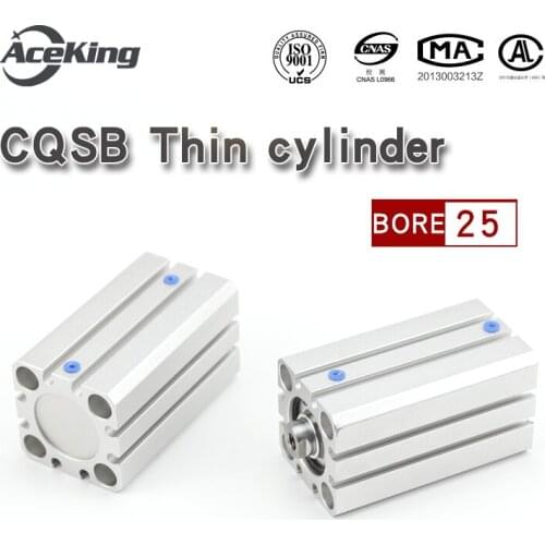 CQSB CQDSB thin cylinder CQSB25-5/10/15/20/25/30/35/40/45/50/60/80/100D CDQSB25-15 CQSB25-15 CQSB25-5 CQSB25-10 CQSB25-20