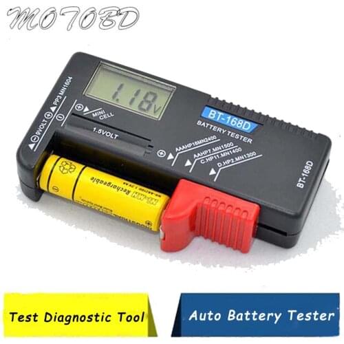 Two Models Can Measured 1.5V TO 9V Batteries Digital Display LCD and Pointer Car Auto Battery Tester Tool