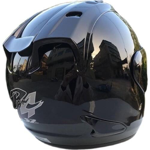 Motorcycle Half Black Color Helmet 1/2 Mouth Motorbike Capacete Casco Filter Perfect for Open Face Motocross Safety Helmet