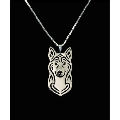 Hollow Pet Pendant Canaan cute dog Necklace for women christmas fashion jewelry gift popular beautiful