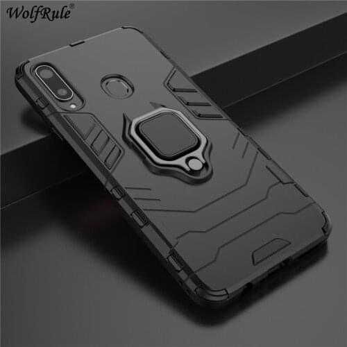 Holder Magnetic Case For Samsung Galaxy A20S Case For Samsung A20S Durable Metal Ring Stand Cover For Samsung Galaxy A20S Cover