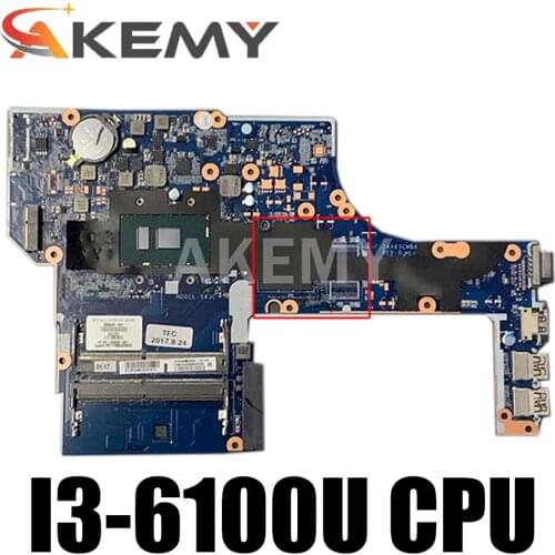 For HP Probook 450 G3 470 G3 Laptop Motherboard 855672-601 855672-001 855672-501 DAX63CMB6C0 DAX63CMB6D1 W/ I3-6100U DDR4