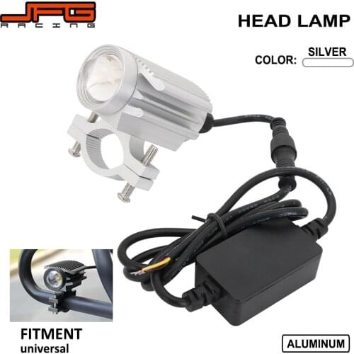 Motorcycle LED Headlight Spotlight Bulbs Lamp Metal Driving Spot Bulb Fog Light For DRL SUV Truck Car Light Dirt Street Bike