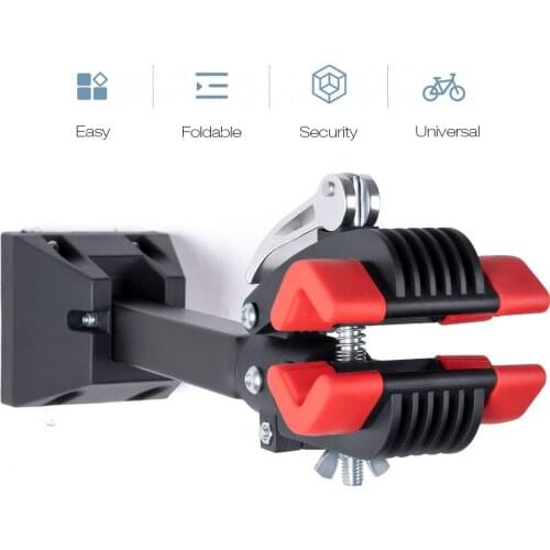 Indoor Bicycle Work Stand Bike Wall Mount Clamp Rack MTB Road Bike Rack Holder Garage Maintenance Hanger Repair Storage For Bike