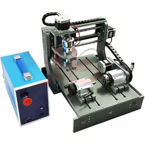 Desktop Mini CNC Router 3020 300w Woodworking Milling Machine