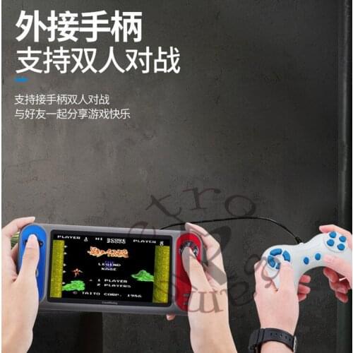 New 7 inch Retro Handheld Player 8 simulators for Game Console Video Gaming for FC, GB, GBA, GBC, MD, NES, SFC, PS for psp3000