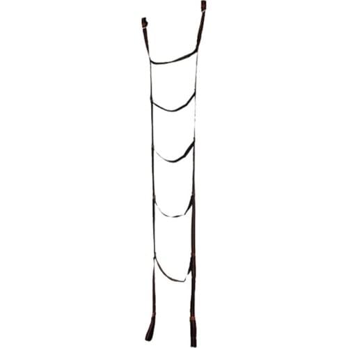 Portable Emergency Ladder Rope Gym Workout Climbing Escape for 3-4 Story Homes