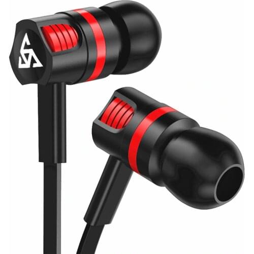 3.5mm Wired Headphones With Bass Earbuds Stereo Earphone Music Sport Gaming Headset With mic For Xiaomi IPhone Earphones