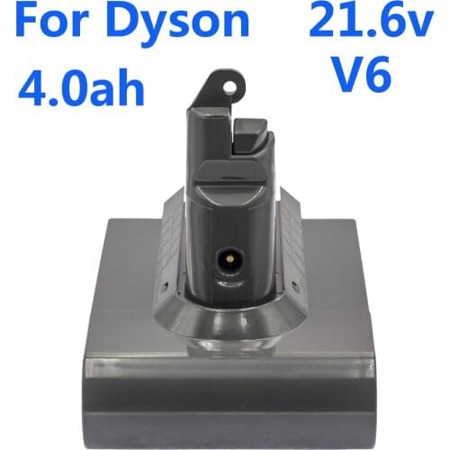 Suitable For Dyson 21.6v 4.0ah V6 Fluffy Motorhead Absolute SV03 04 06 09 61034 Handheld Vacuum Cleaner Lithium Ion Battery